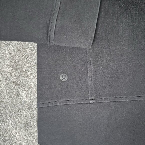Lululemon Athletica On-Track Crew Womens 4 Black Pullover Sweatshirt - Picture 7 of 11